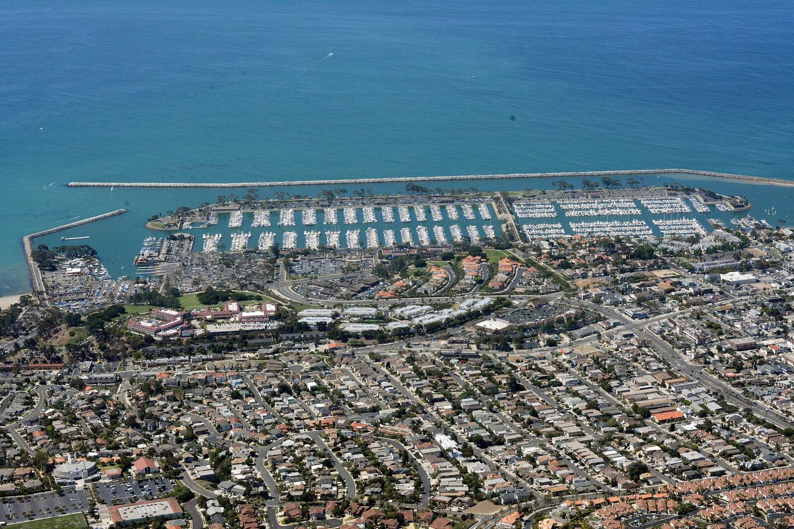 Dana Point Harbor 资料图（图库照片）