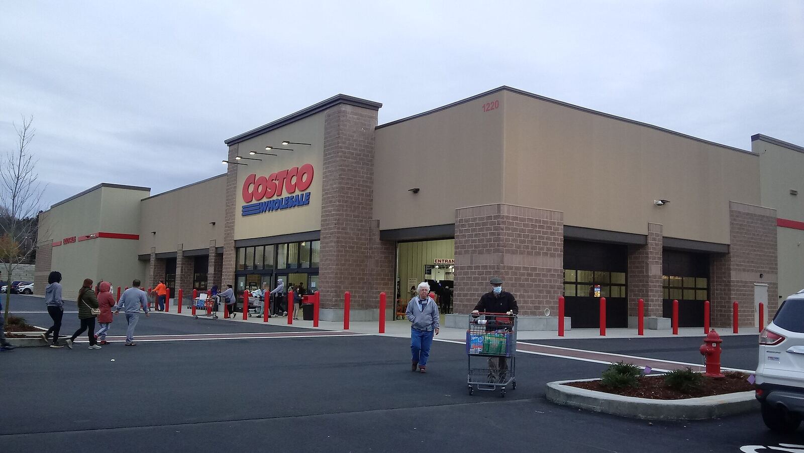 Costco 仓储门店外观资料图（图库照片）