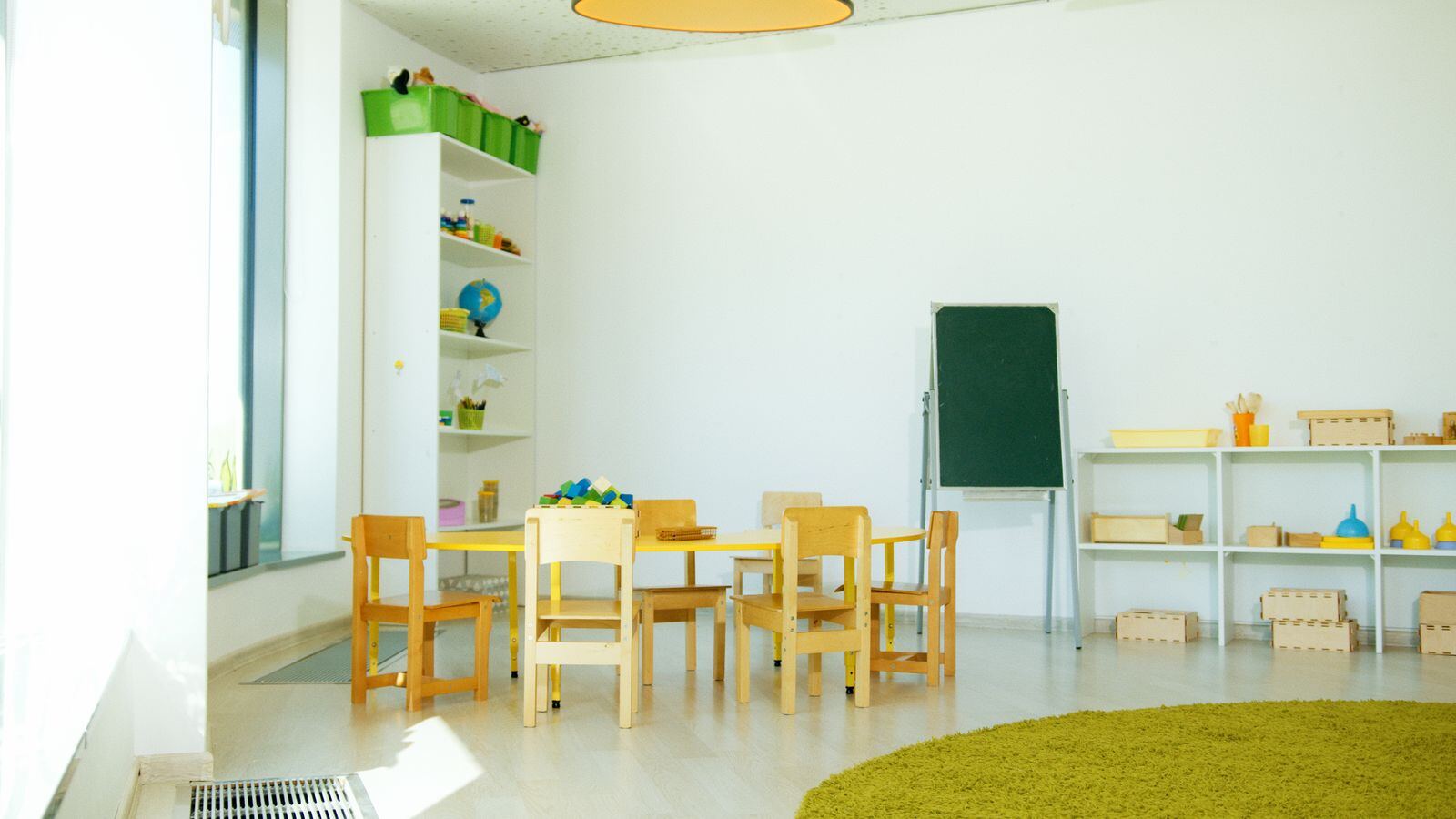 幼儿教室资料图（图库照片，非报道中的学校）