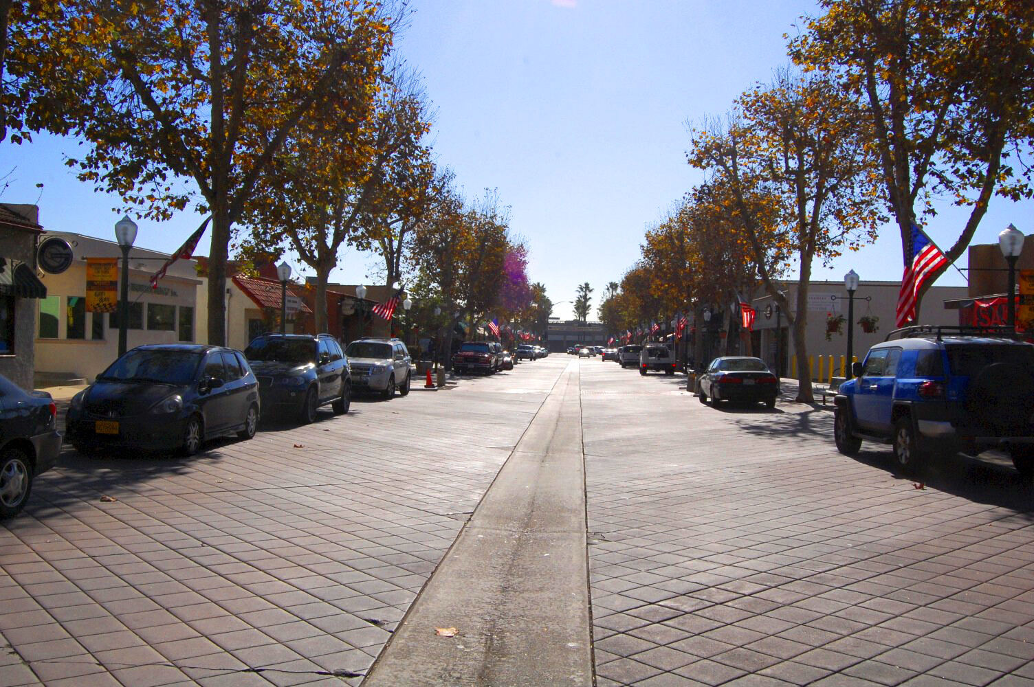 Garden Grove 市中心 Main Street 街景资料图（Wikimedia Commons，CC BY-SA 3.0）