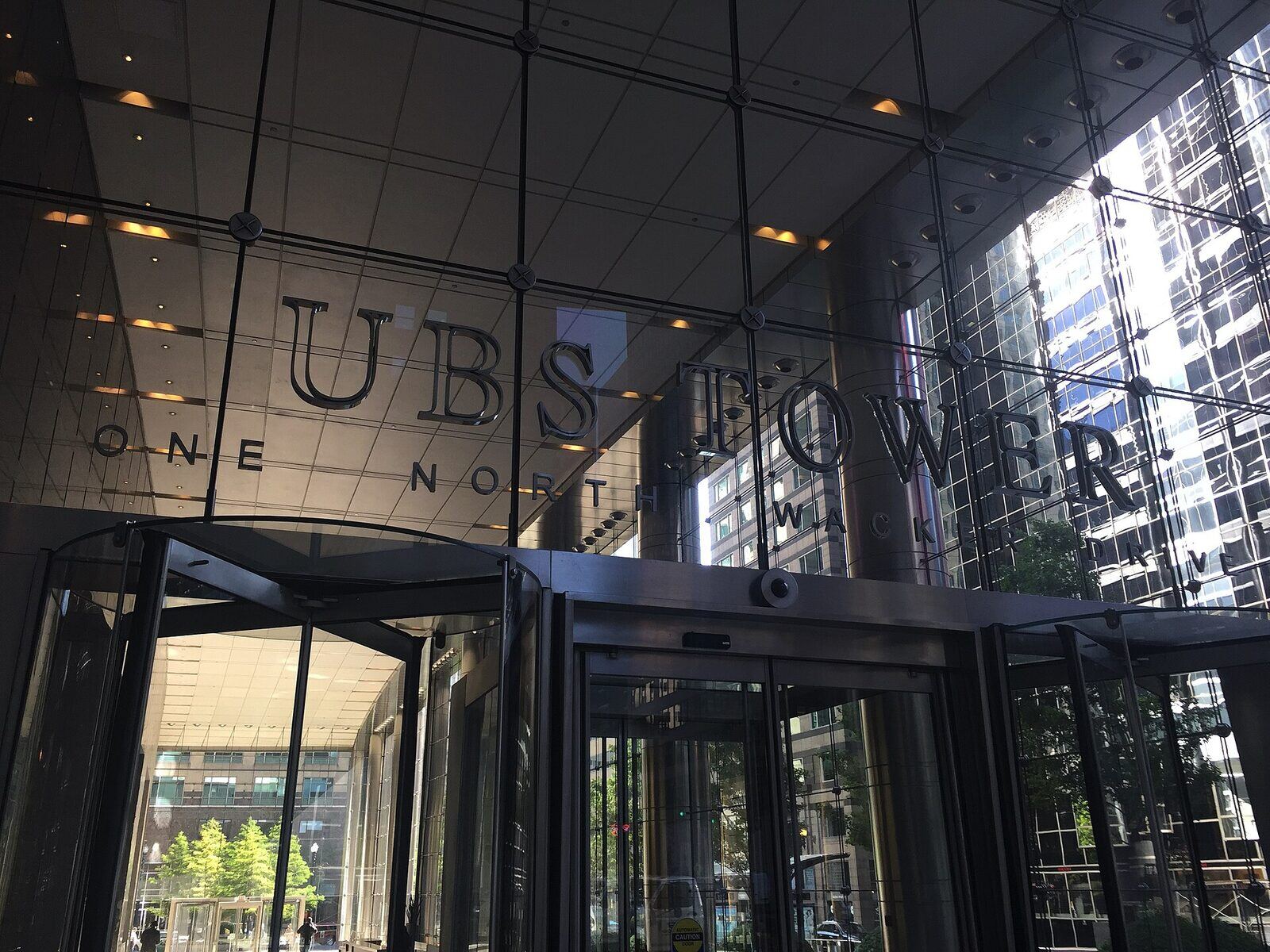 芝加哥 One North Wacker 大楼入口资料图