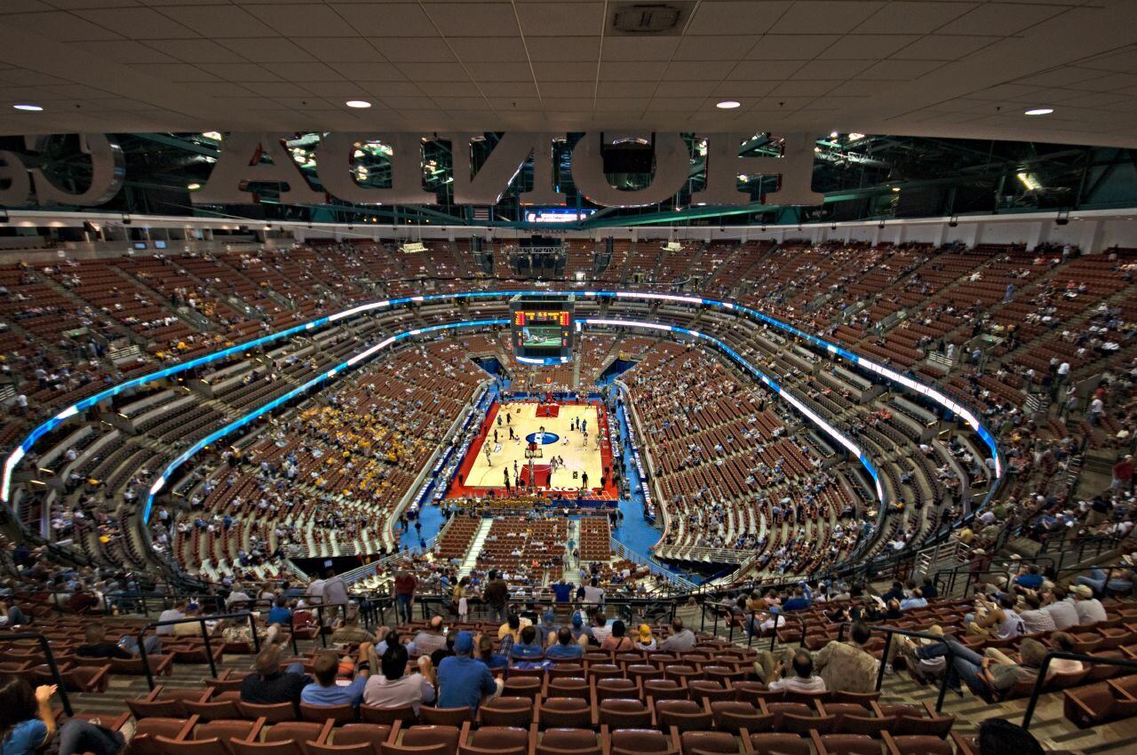 Anaheim 的 Honda Center 资料图