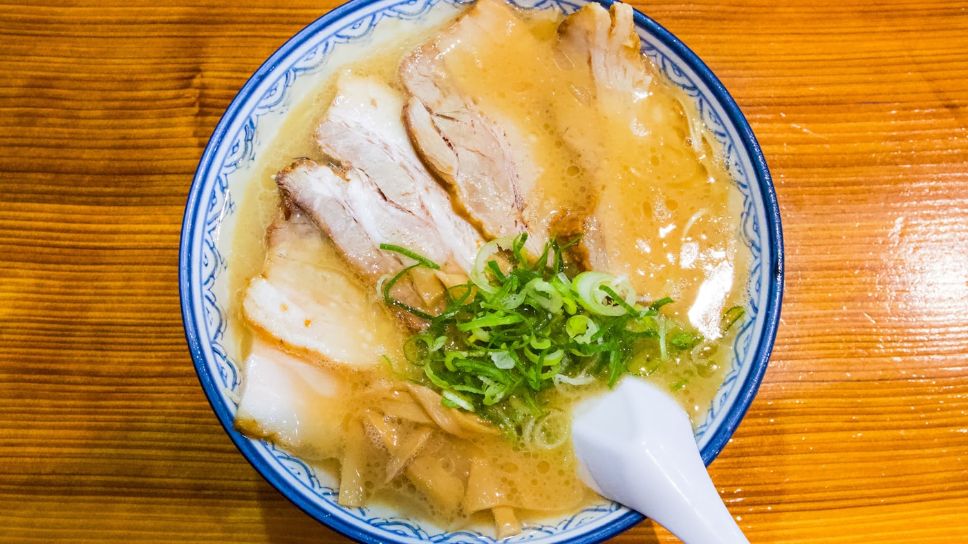 豚骨拉面示意