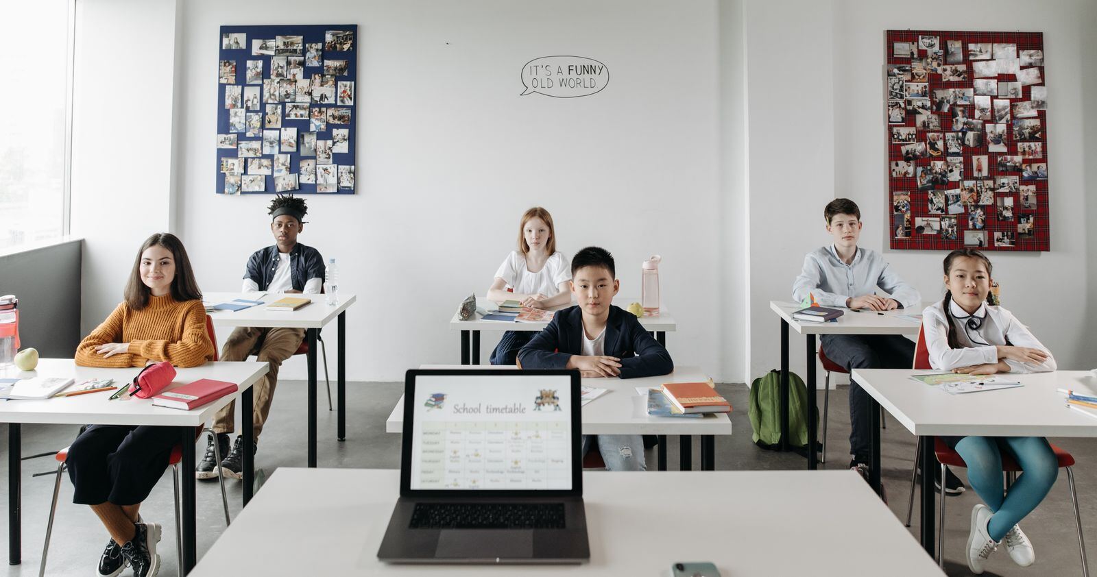 示意图(图库照片)· 教室一角