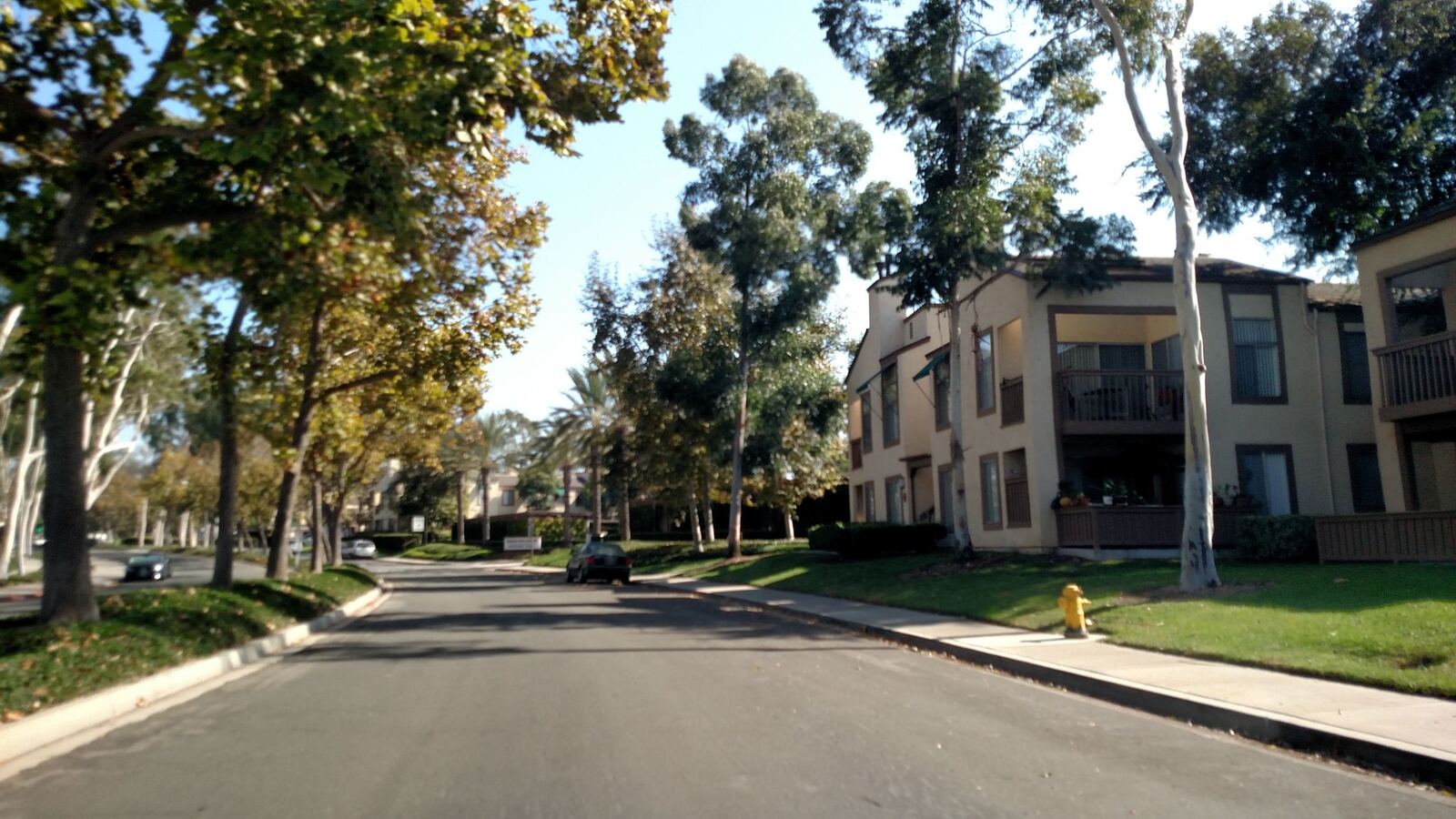 Rancho San Joaquin Ethel Coplen Way 街景（2017 年）